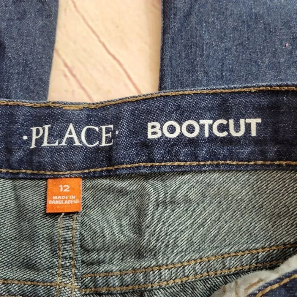 Children's Place bootcut jeans 12